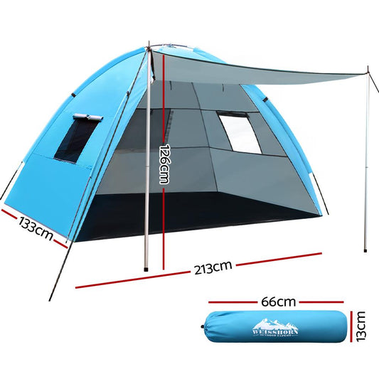 Weisshorn Camping Tent Beach Tents Hiking Sun Shade Shelter Fishing
