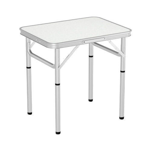 Weisshorn Folding Camping Table 60CM Adjustable Portable Outdoor